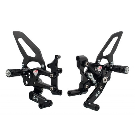 Pedane regolabili RPS SBK serie Ducati Superbike 1199 Panigale R 2013+ CNC Racing