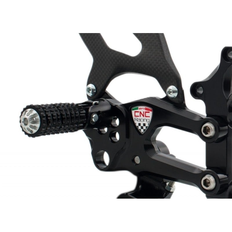 Pedane regolabili RPS SBK serie Ducati Superbike 1199 Panigale R 2013+ CNC Racing