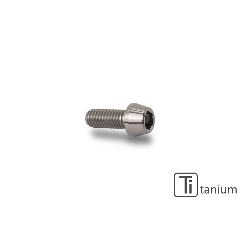 KV377_TI_01 Speed sensor ABS screw M6x16 (1 pc) Titanium Ducati Multistrada 1200 Enduro 2016+ CNC Ra