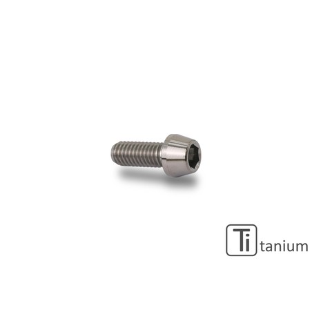 KV377_TI_01 Speed sensor ABS screw M6x16 (1 pc) Titanium Ducati Multistrada 1200 Enduro 2016+ CNC Ra