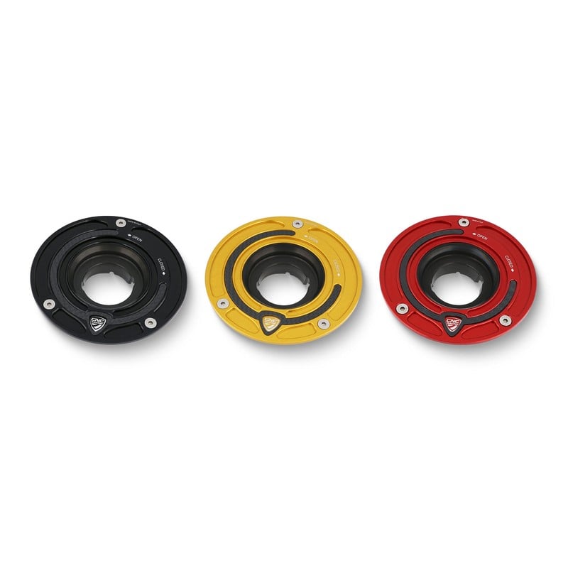TSB01_DUCATI Fuel tank cap flange Carbon Ducati CNC Racing TSB01