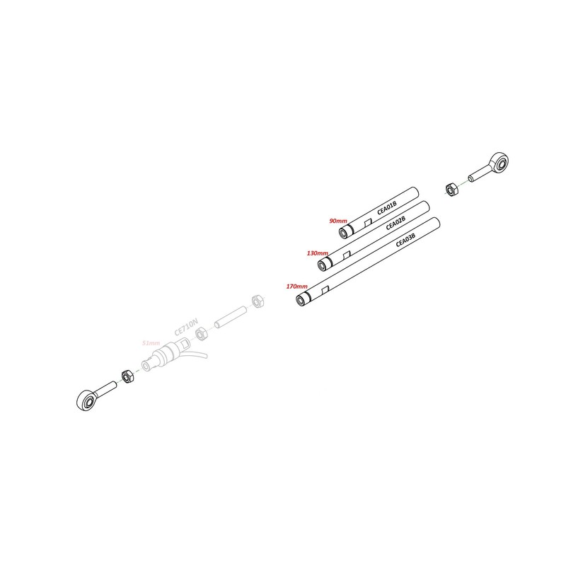 CE710_DUCATI Cambio elettronico universale Ducati CNC Racing CE710