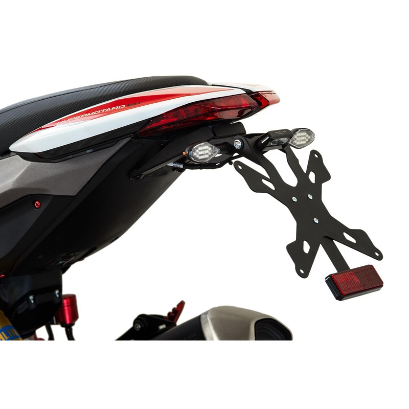 PT140 Adjustable license plate 939 Ducati Hypermotard 821 Sp 2013+ CNC Racing