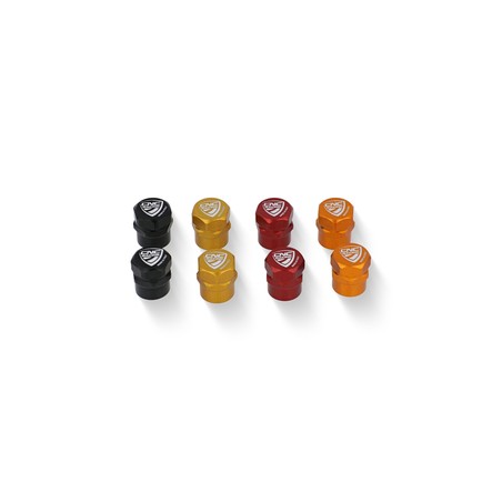 KS252_DUCATI Wheel valve cap kit Ducati CNC Racing KS252