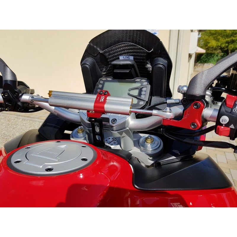 Supporto ammortizzatore di sterzo Ducati Multistrada 950 S 2019+ CNC Racing