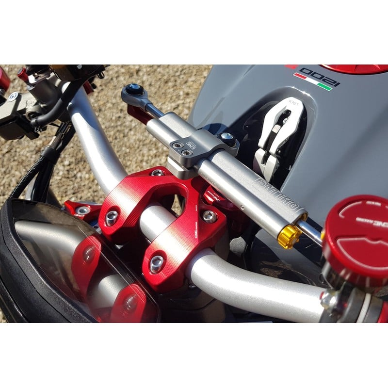 Supporto ammortizzatore di sterzo braccetto di reazione Ducati Monster 1200 S 2014+ CNC Racing