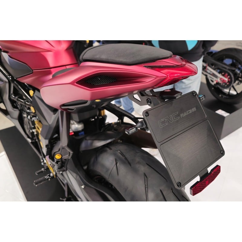 PT125 Porta targa regolabile Mv Agusta F3 675 RC E4 2017+ CNC Racing