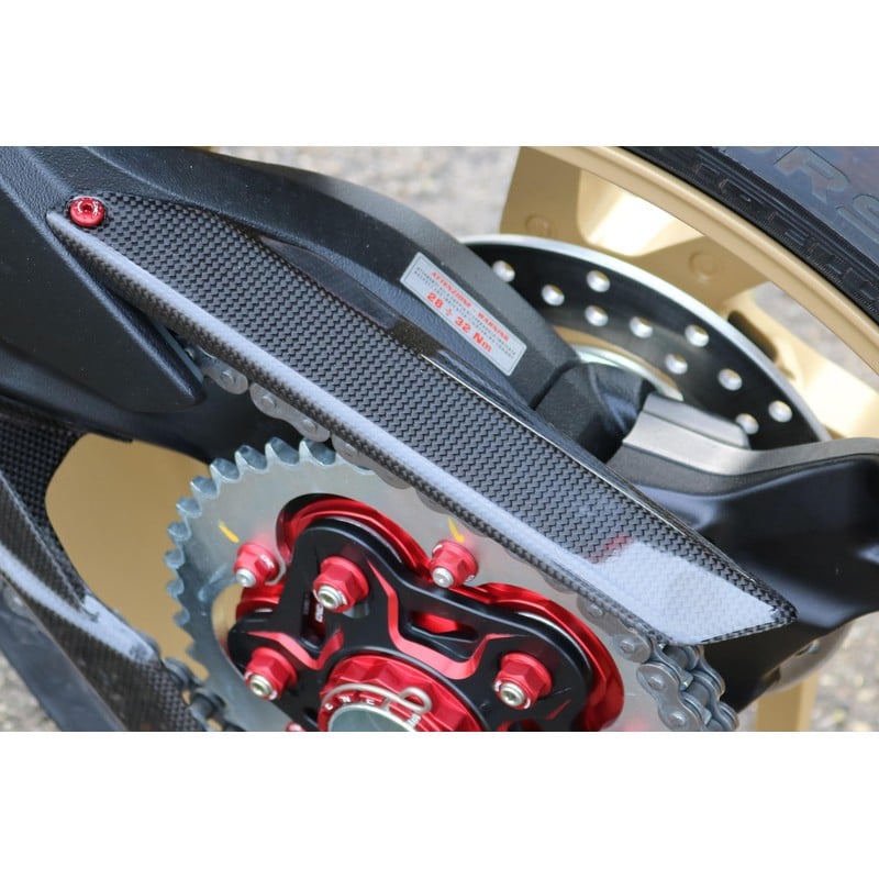 Protezione catena superiore carbonio Mv Agusta CNC Racing ZA834