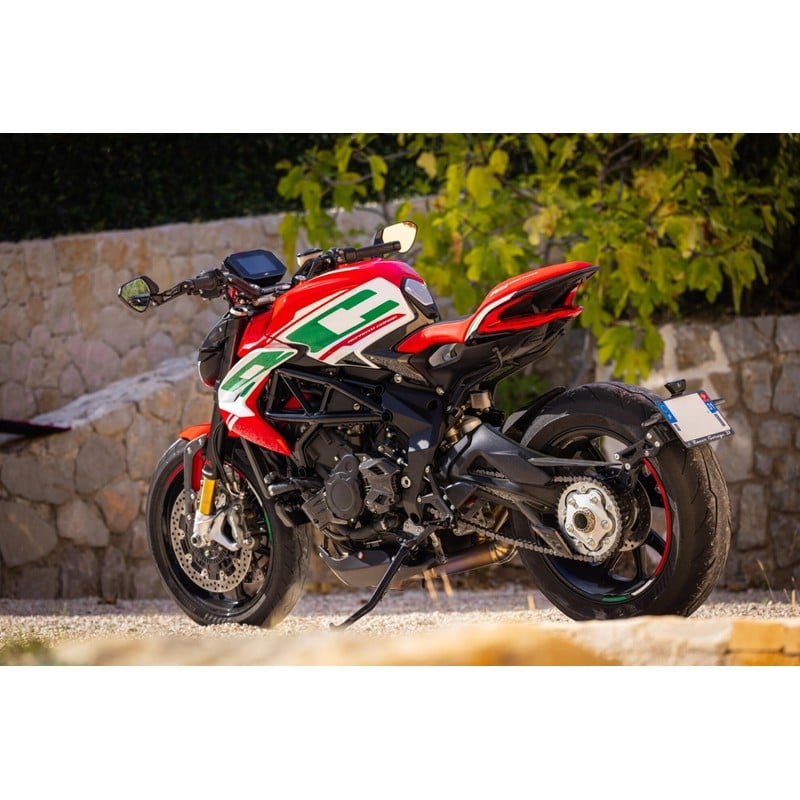 Protezione catena inferiore carbonio Mv Agusta CNC Racing ZA833