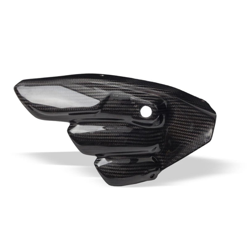 ZA832 Exhaust heat shield carbon Mv Agusta Brutale 3 675 2012+ CNC Racing