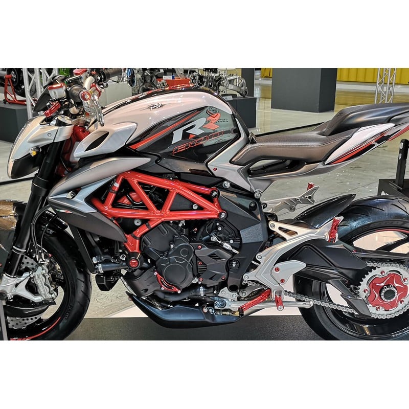 TT325 Frame cap sets Rivale Dragster Superveloce Mv Agusta Brutale 3 675 2012+ CNC Racing