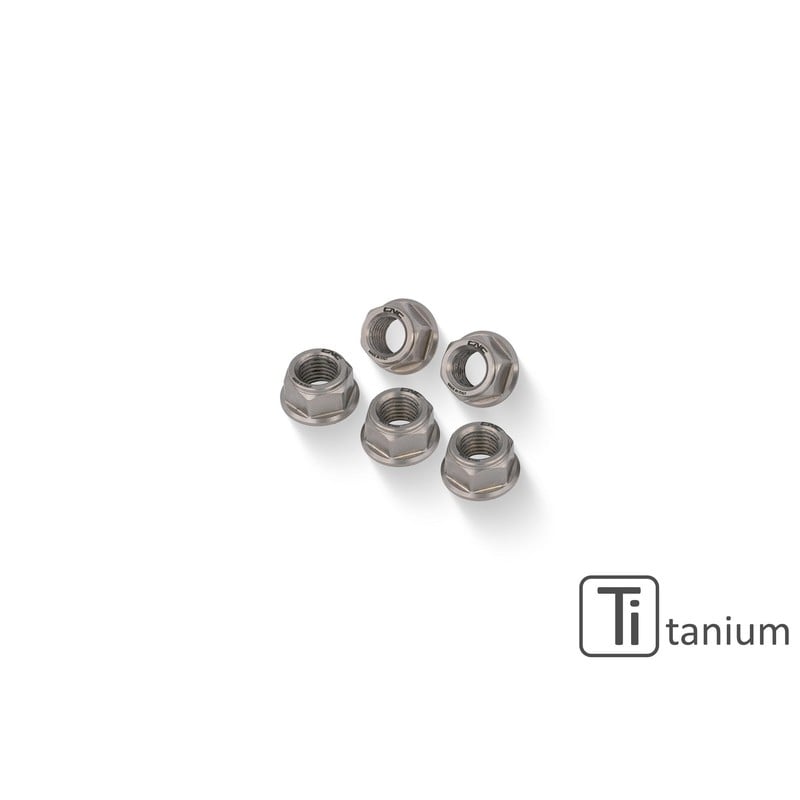 DA385_TI_01_MV_AGUSTA Sprocket flange nuts M8x1.25 Titanium Mv Agusta CNC Racing DA385_TI_01