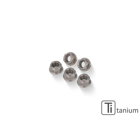 DA385_TI_01_MV_AGUSTA Sprocket flange nuts M8x1.25 Titanium Mv Agusta CNC Racing DA385_TI_01