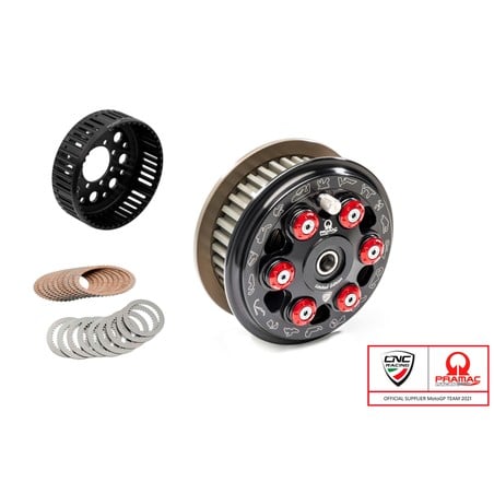 FR371_PR_DUCATI SLIPPER CLUTCH MASTER TECH TEAM PRAMAC LIM. ED. FULL KIT 48 TEETH SINTERED Ducati CN
