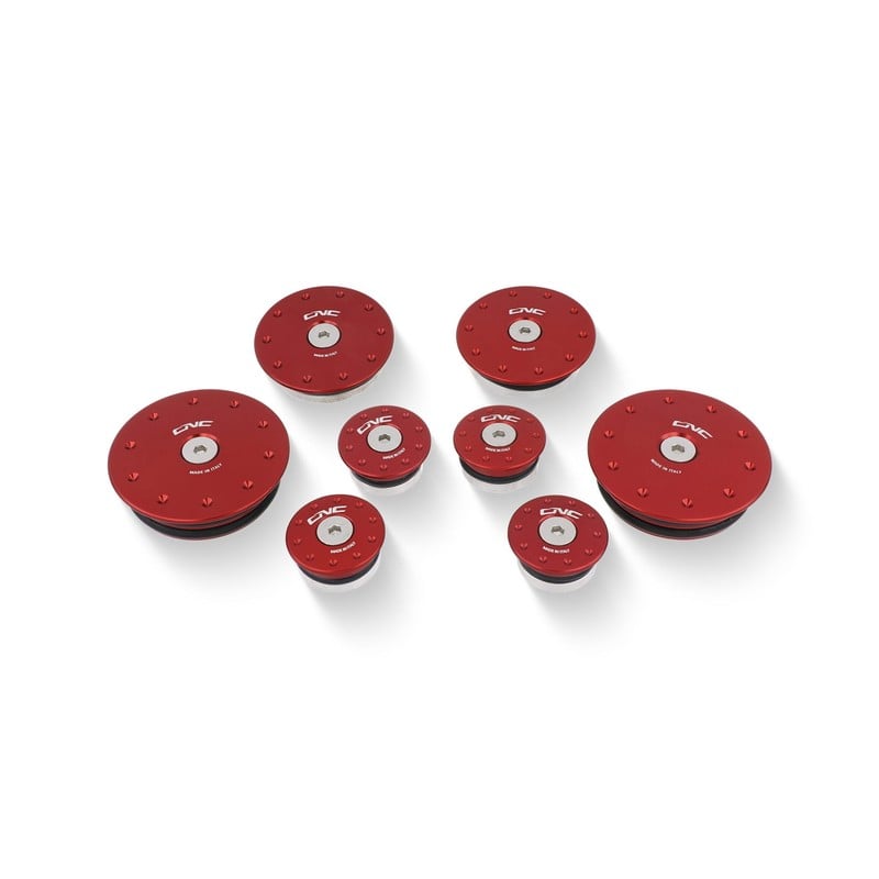 TT311 Frame cap sets Ducati Multistrada 1200 S Pikes Peak 2013+ CNC Racing