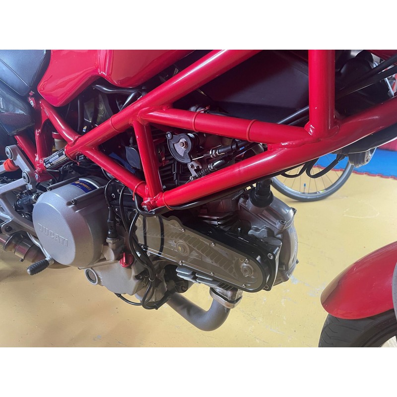 CC180 Cover copri cinghie distribuzione trasparente per Ducati Monster 600 1994+ CNC Racing