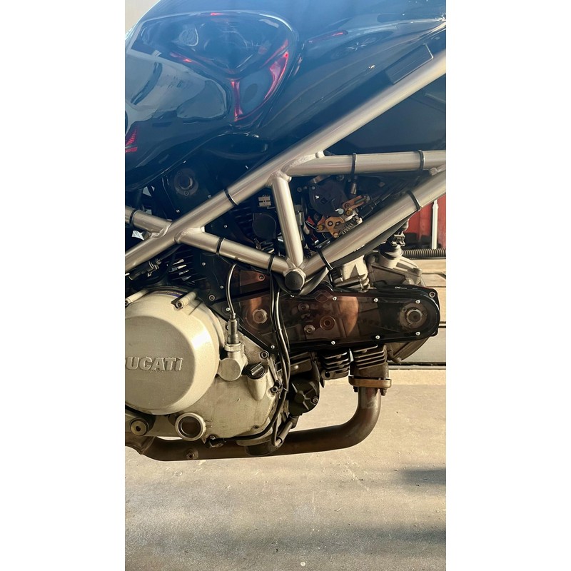 CC180 Cover copri cinghie distribuzione trasparente per Ducati Monster 600 1994+ CNC Racing