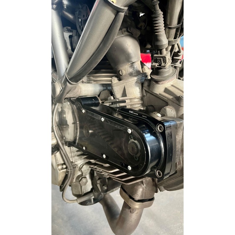 CC180 Cover copri cinghie distribuzione trasparente per Ducati Monster 600 1994+ CNC Racing