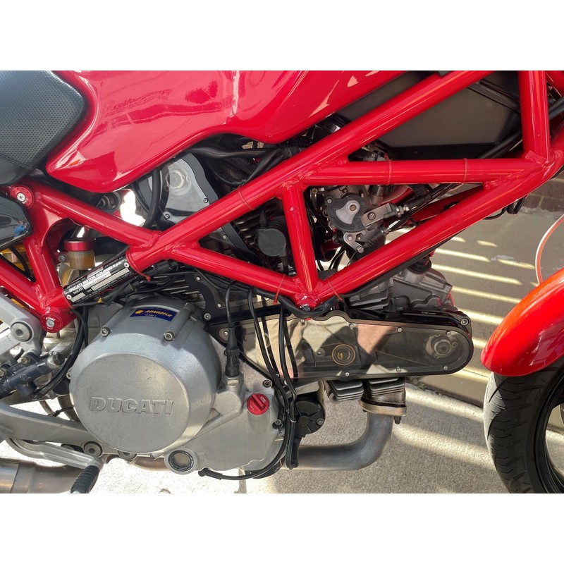 CC180 Cover copri cinghie distribuzione trasparente per Ducati Monster 600 1994+ CNC Racing