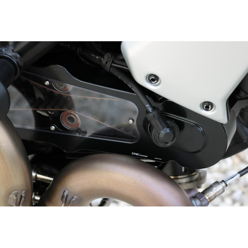 CC181 Cover copri cinghie distribuzione trasparente Ducati Hypermotard 1100 S 2007+ CNC Racing