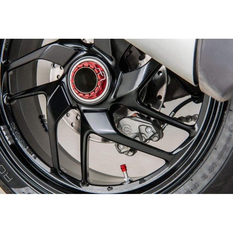 DA394_DUCATI Rear wheel axle nut sets Ducati CNC Racing DA394