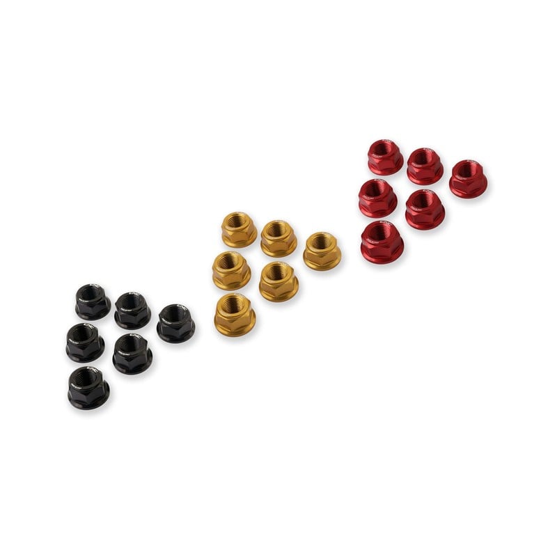 DA384_01_DUCATI Nuts sets rear sprocket flange M10x1.0 Ducati CNC Racing DA384_01