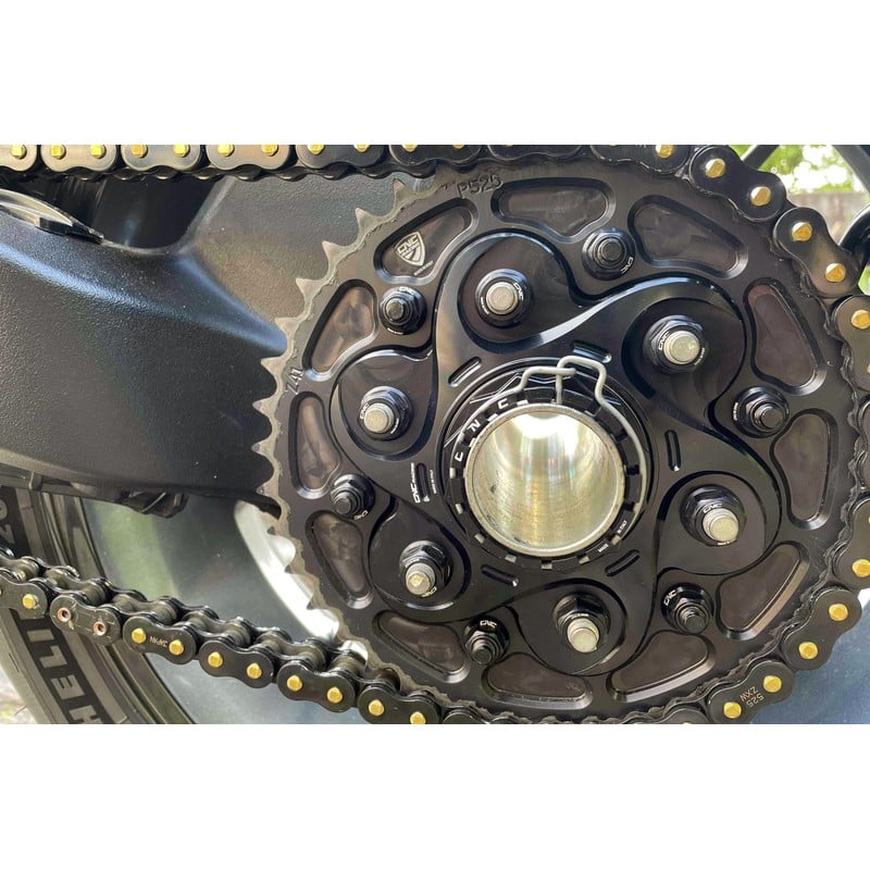 DA384_01_DUCATI Nuts sets rear sprocket flange M10x1.0 Ducati CNC Racing DA384_01