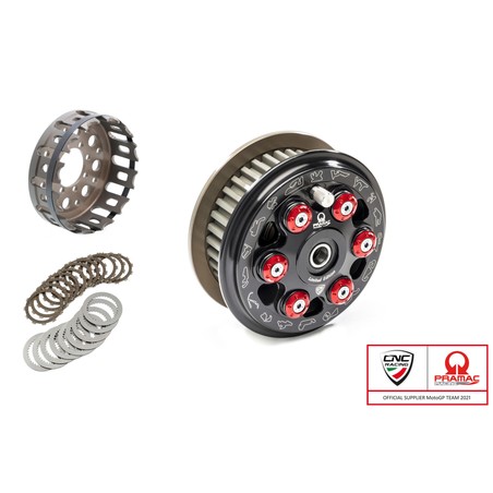FR366_PR_DUCATI SLIPPER CLUTCH MASTER TECH TEAM PRAMAC LIM. ED. FULL KIT 12 TEETH SINTERED Ducati CN