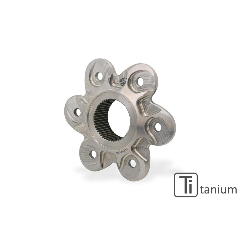 Flangia portacorona Titanio Ducati CNC Racing FL501_TI