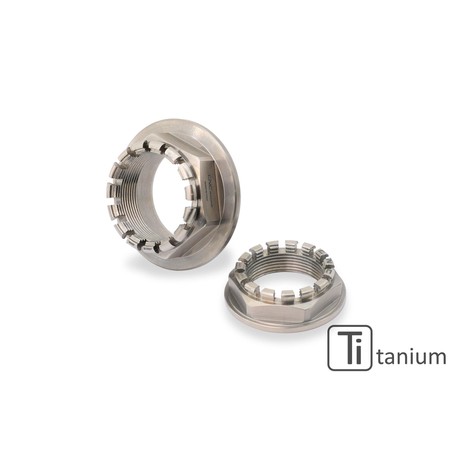 DA382_TI_DUCATI Rear wheel axle nut sets Titanium Ducati CNC Racing DA382_TI
