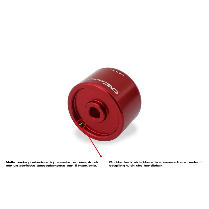 CM230_MOTO_GUZZI Contrappesi terminali manubrio versione Boing Moto Guzzi CNC Racing CM230