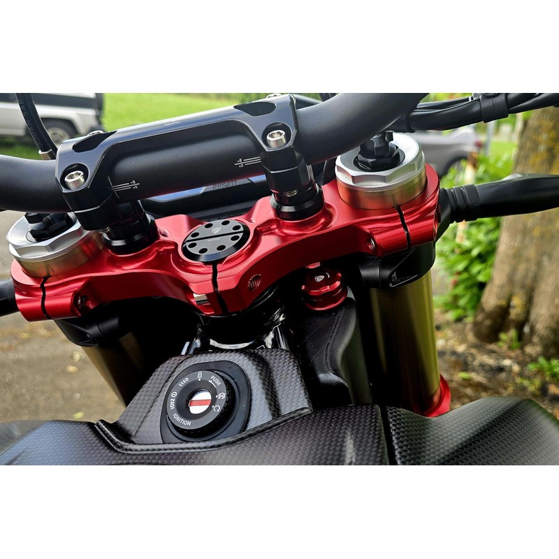 Piastre di sterzo Superiore Ducati Hypermotard 698 Mono 2024+ CNC Racing
