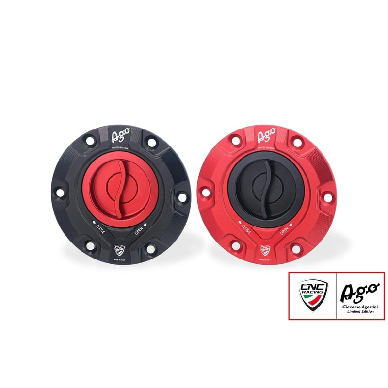 TS422_AGO Fuel tank cap Giacomo Agostini Limited Edition CNC Racing TS422_AGO