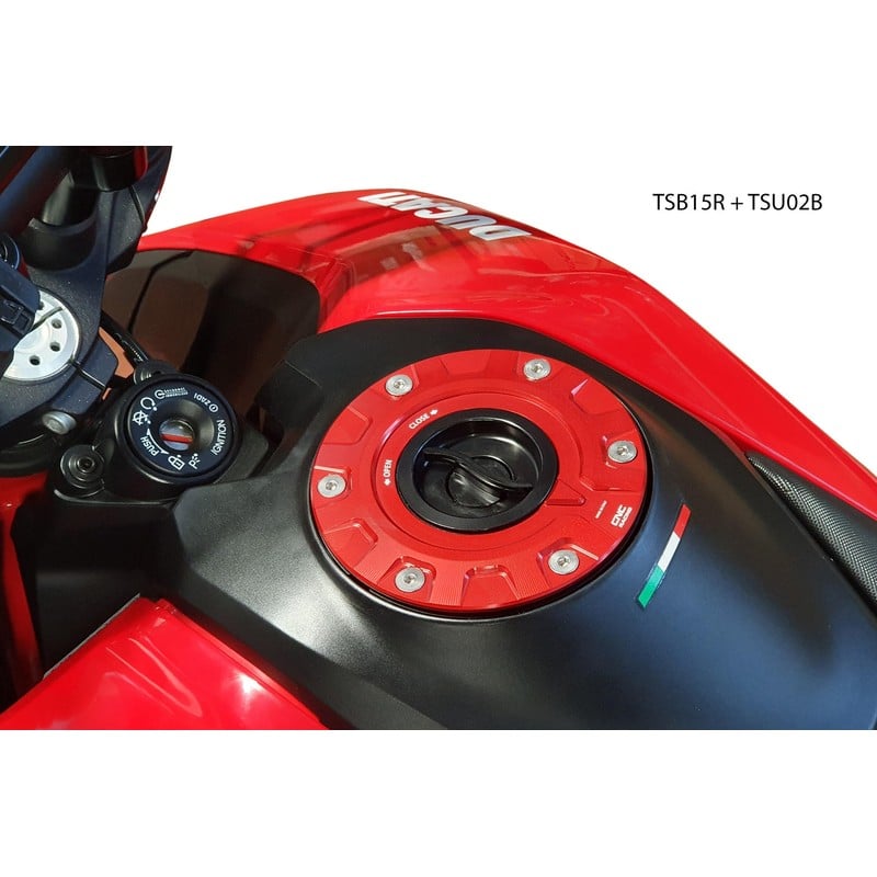 TSB15 Fuel tank cap flange Gear CNC Racing TSB15