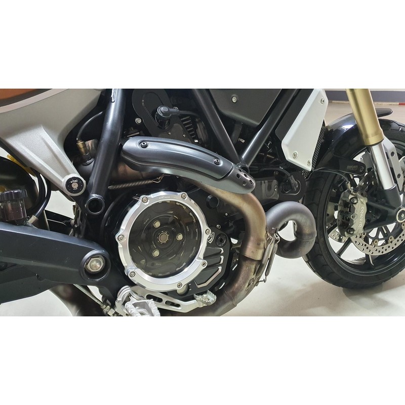 CA501_BIC Clear cover oil bath clutch Ducati Bicolor Edition CNC Racing CA501_BIC