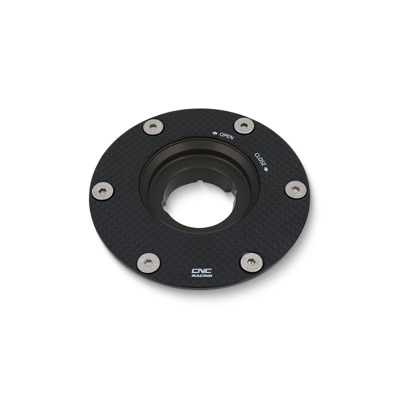 TSB22 Fuel tank cap flange CARBON FIBER CNC Racing TSB22