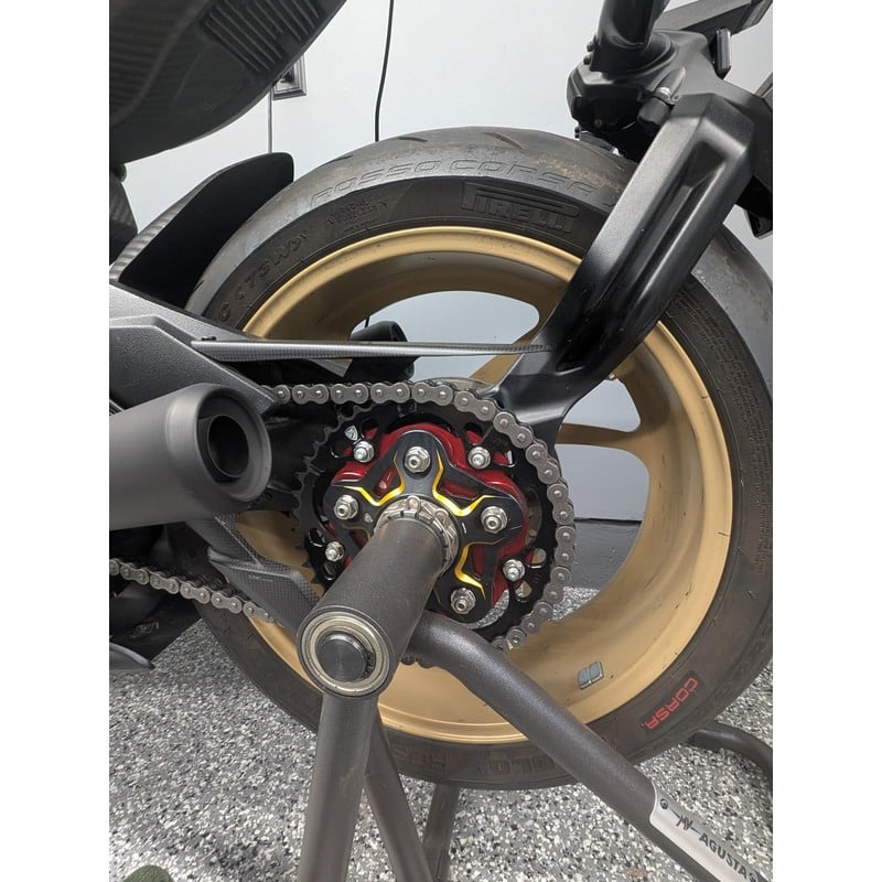 DA397_TI Rear wheel nuts MV Agusta titanium CNC Racing DA397_TI
