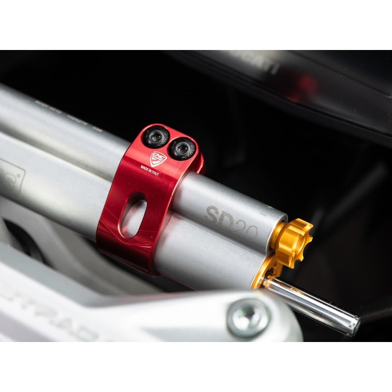 SD123 Supporto ammortizzatore di sterzo Ducati Multistrada V2 S My2025 2025+ CNC Racing