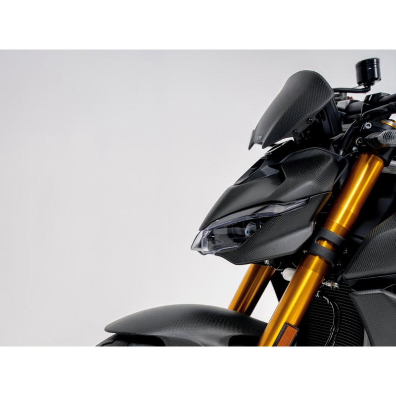 ZA218 Headlight side covers carbon LH RH and V4 Ducati Streetfighter V2 S My2025 2025+ CNC Racing