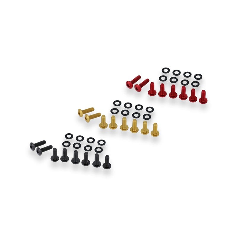 Kit viti in alluminio per cupolino originale Ducati Superbike Panigale V4 2025+ CNC Racing