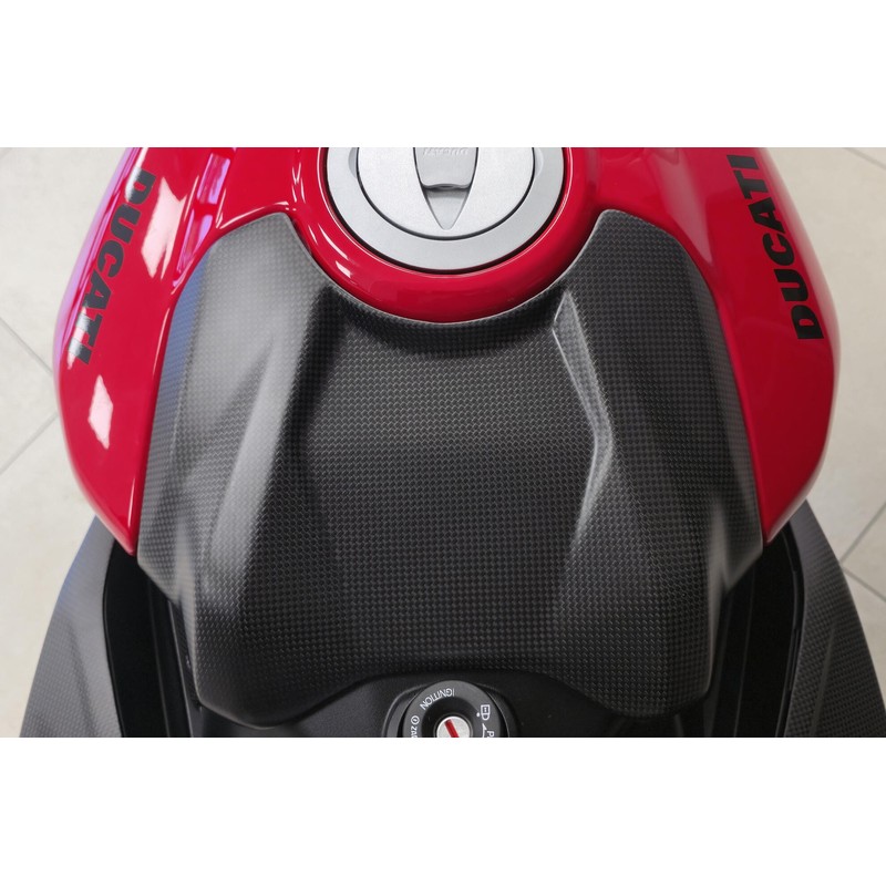 ZA437 Carbon fuel tank cover for Panigale and Ducati Streetfighter V2 S My2025 2025+ CNC Racing