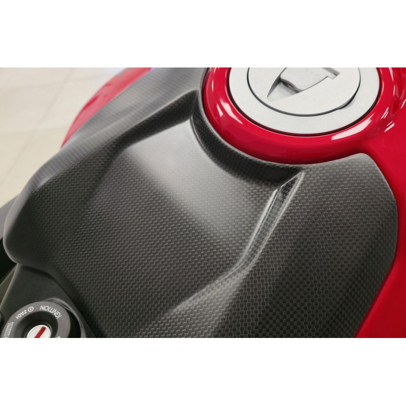 ZA437 Carbon fuel tank cover for and Streetfighter Ducati Superbike Panigale V2 S My2025 2025+ CNC R