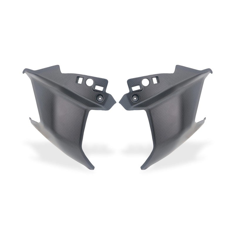 ZA385 Lower Winglets kit in carbon for Ducati Multistrada V2 S My2025 2025+ CNC Racing