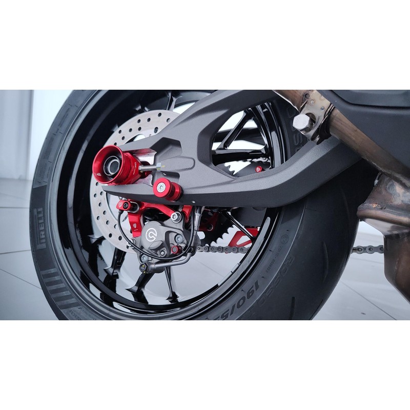 Tamponi protezione ruota posteriore Edizione Race Ducati Hypermotard V2 2026+ CNC Racing