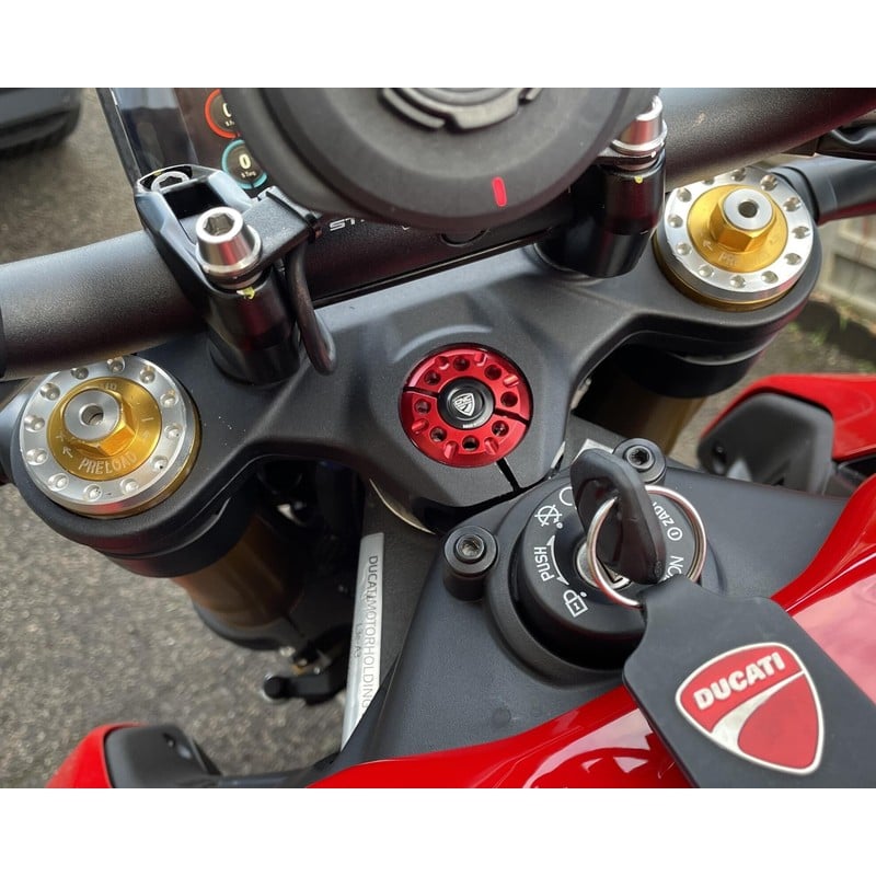 GH459 Ring nut for Panigale and Ducati Streetfighter V2 S My2025 2025+ CNC Racing