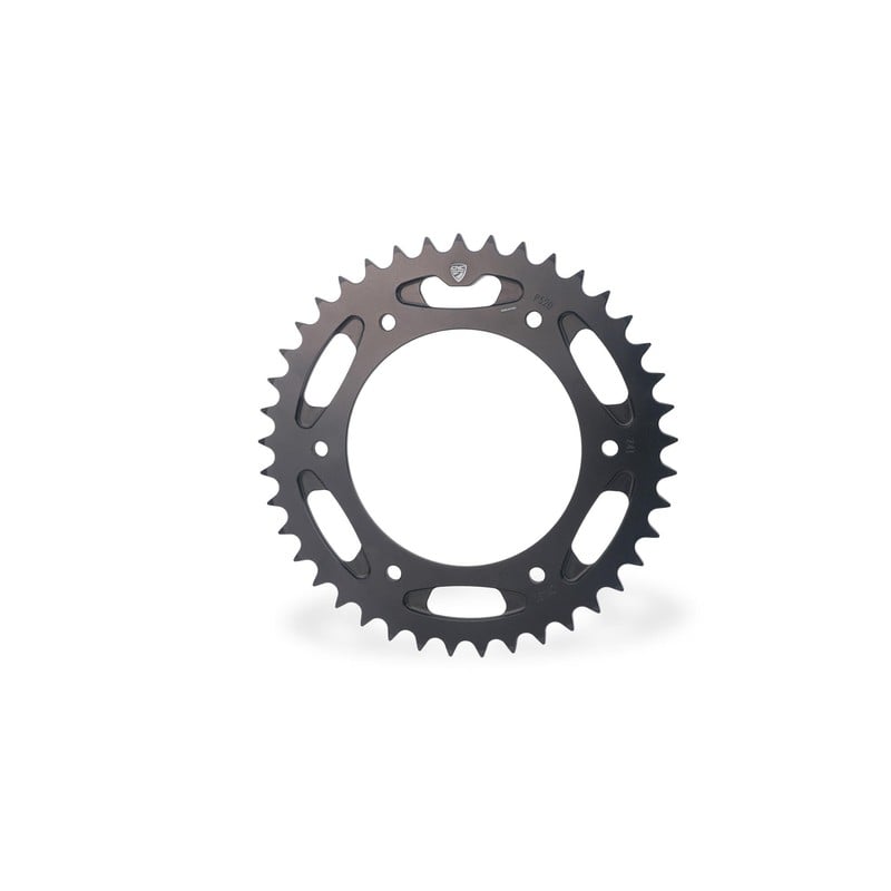 Corona Z41 P520 MTS Plug & Play sul mozzo originale kit completo con flange FC254 FC255 Ducati Hypermotard V2 2026+ CNC Racing