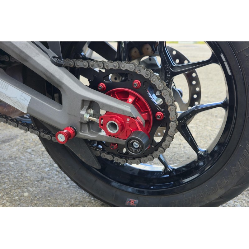 CN430 Ring gear T40 P520 MTS Billet Ergal Hard Anodized Ducati Hypermotard V2 2026+ CNC Racing