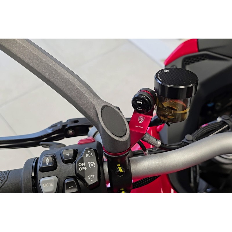 SEA22 Bracket kit for clutch and brake fluid tank V2 Ducati Multistrada V4 2021+ CNC Racing