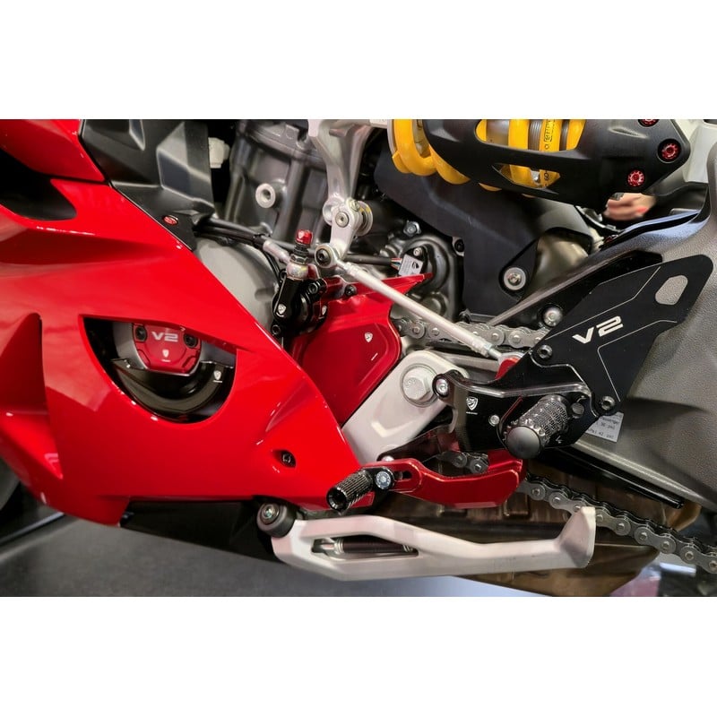 Cover ispezione fase in alluminio Ducati Superbike Panigale V2 My2025 2025+ CNC Racing