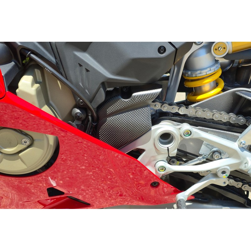 ZA417 Front sprocket cover Carbon Ducati Superbike Panigale V4 S 2025+ CNC Racing